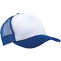 K-up Casquette Trucker - 5 panneaux white/royal_blue