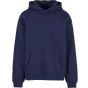Build Your Brand Fluffy Hoody Navy