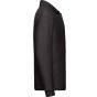 fruit of the loom Kids 65/35 long sleeve polo black
