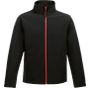 Regatta Men's Ablaze Printable Softshell Jacket black/classic_red
