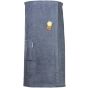 A&R Kilt de sauna pour femmes Jeans blue