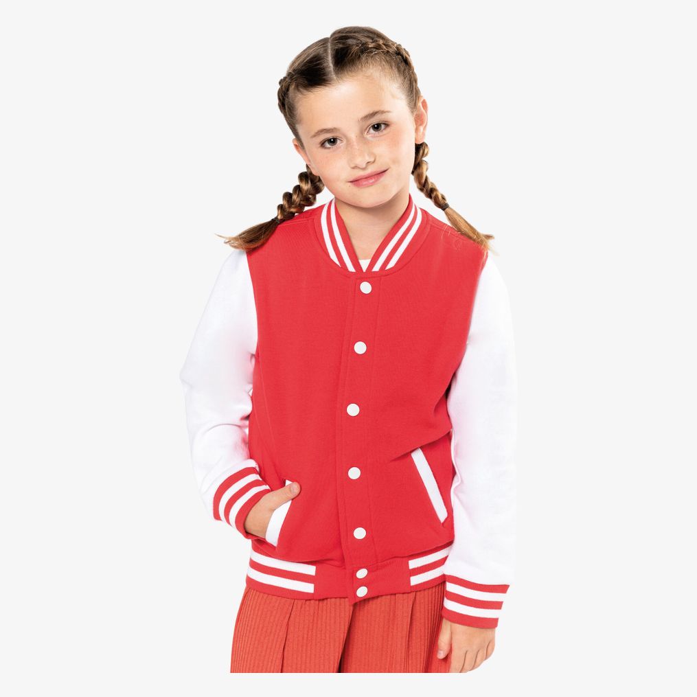 Blouson molleton teddy enfant kariban