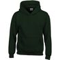 Gildan Blend Youth Hooded Sweatshirt vert foret