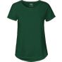 Neutral Ladies Roll Up Sleeve T-Shirt bottle_green
