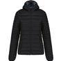 Kariban doudoune légère capuche femme - black - XS