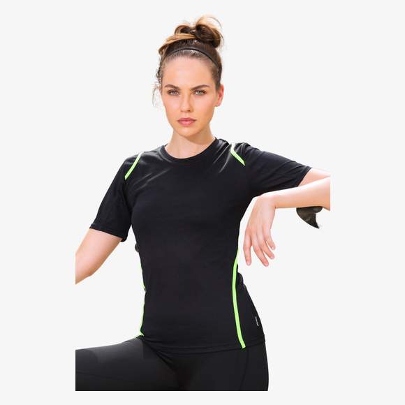 Women's Regular Fit T-Shirt Short Sleeve Gamegear Cooltex