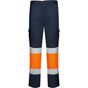 Roly WRK Daily Stretch HV marine/orange_fluo