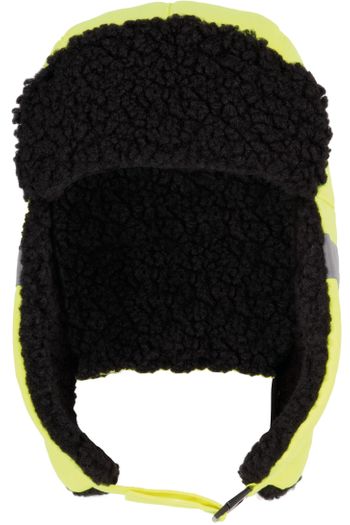 Casquette rembourrée avec rabats pour les oreilles - Fluorescent Yellow