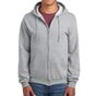 Jerzees Nublend® full-zip hooded sweatshirt athletic_heather