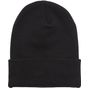 flexfit Heavyweight Organic Long Beanie black