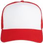 K-up Casquette trucker - 5 panneaux red/white