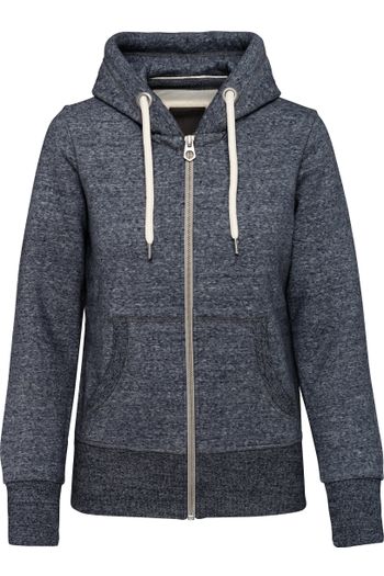Image produit Sweat-shirt vintage zippé à capuche homme