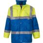 Yoko Veste contrastante haute visibilité hi_vis_yellow/royal_blue