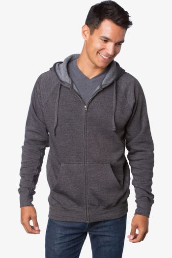 Image produit Unisex Midweight Special Blend Raglan Zip Hood