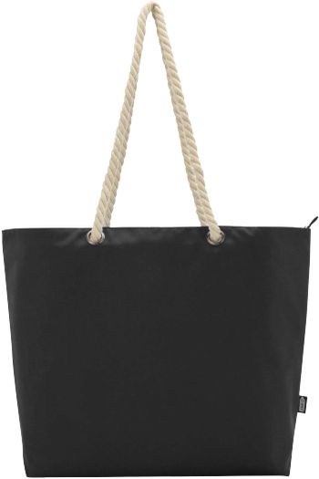 Image produit Sac shopping Panama recyclé isotherme de plage avec poignées en cordelette