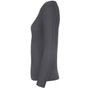 B&C Collection #E190 LSL /Women gris foncé