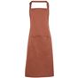 Premier Tablier bavette avec poche Colours Collection chestnut