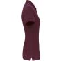 Kariban Polo piqué Bio180 femme wine