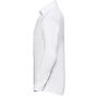 Russell Chemise Oxford cintrée manches longues homme white