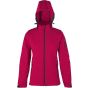HRM Women´s Hooded Soft-Shell Jacket Red