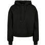 Build Your Brand Ladies Organic Oversized Hoody - black - S
