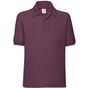 fruit of the loom 65/35 Polo Kids bordeaux