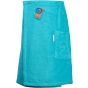 A&R Kilt de sauna pour hommes Aqua blue