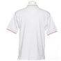 kustom kit Contrast Tipped Piqué white/red