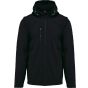 Kariban Veste Softshell 3 couches à capuche avec manches amovibles unisexe - black - L