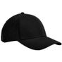 Beechfield Casquette classique 6 panneaux en coton biologique EarthAware  junior black