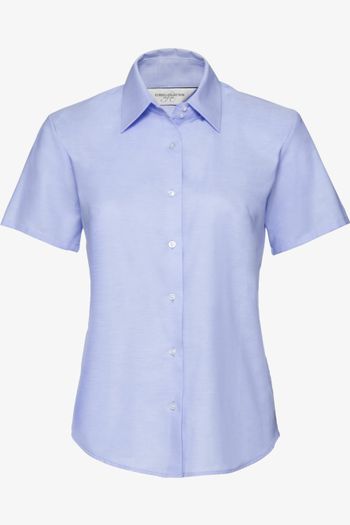 Image produit Ladies’ short sleeve tailored oxford shirt