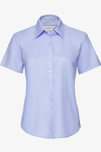 Image produit Ladies’ short sleeve tailored oxford shirt
