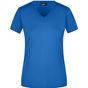 James&Nicholson Ladies´ Slim Fit V-T cobalt