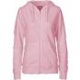 Neutral Ladies Zip Hoodie light_pink