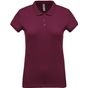 Kariban Polo piqué manches courtes femme  wine