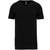 kariban T-shirt manches courtes col V homme - black - 2XL