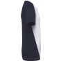 ProAct T-shirt de sport écoresponsable bicolore homme white/navy