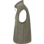 Build Your Brand Bonded Sherpa Vest pale_olive