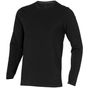 Elevate T-shirt bio manches longues pour hommes Ponoka solid_black