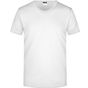 James&Nicholson Men´s Slim Fit V-T white