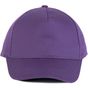 K-up Casquette coton - 5 panneaux purple