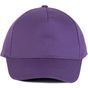 k-up Casquette coton - 5 panneaux purple