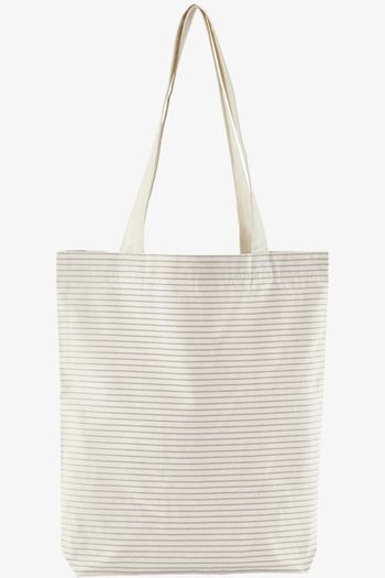 Image produit Tote bag rayé en coton bio