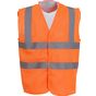 Yoko Gilet haute visibilité à maille ajourée recyclée hi_vis_orange