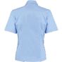 Kustom Kit Women' Business Shirt Short Sleeve Light blue
