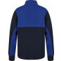 Finden+Hales Adults' 1/4 zip knitted tracksuit top navy/royal