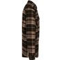 Kariban Surchemise à carreaux doublée sherpa camel/black_checked
