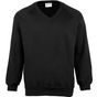 Maddins Sweat-shirt col V Coloursure™ black