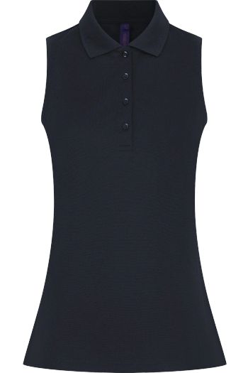 Ladies' sleeveless coolplus polo shirt
