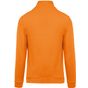 Kariban Sweat-shirt col zippé  orange